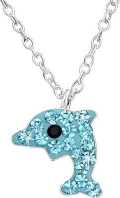 Produktbild von Delfin Kette Kinder: 925 Silber Kinderkette