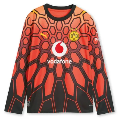 Produktbild von Puma BVB GK Replica LS Jersey Jr Hot Heat-PUMA Black 140