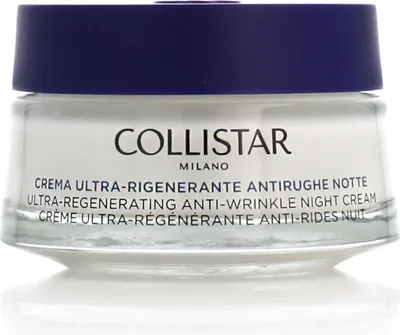 Produktbild von Collistar Crema Ultra-Rigenerante Antirughe Notte,, Nachtcreme, Frauen, Jeder Hauttyp, Gesicht, Anti-Falten, Feuchtigkeitsspendend, Nährend, Glättend, 50 ml