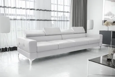 Zdjęcie produktu dla Kanapa do salonu kanapa tapicerka sofy xxl design sofa 4 osobowa tekstylna duża nowa