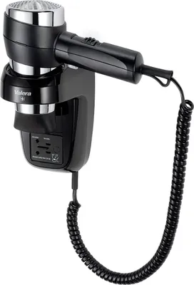 Produktbild von Valera Action Super Plus 1600 Haartrockner mit Elektrostop und 3 Temperaturstufen - Schwarz