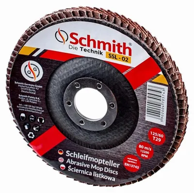 Zdjęcie produktu dla SCHMITH - Tarcza szlifierska, tarcza listkowa