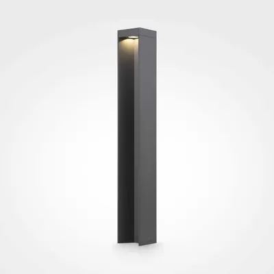 Immagine prodotto di Lampione Per Esterno Moderno Alluminio Grigio Luce Led 9W Ip54