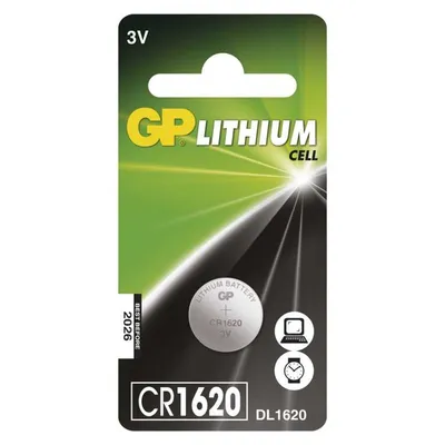 Image de GP Batteries GPCR1620 Pile bouton CR 1620 Lithium 3 V 1 pc