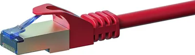 Produktbild von CAT 6a Netzwerkkabel LSOH - S/FTP - 5 Meter - Rot
