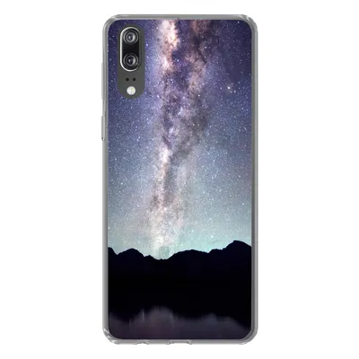 Produktbild von MuchoWow® Handyhülle Schutzhülle Hülle für Huawei P20 Universum - Galaxie - Sternenhimmel - Jungen - Mädchen - Kinder Silikon Softcase Handy Hülle - Hardcover