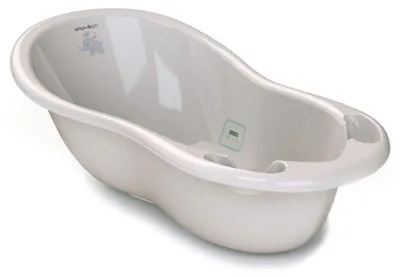 Immagine prodotto di Omgoods - Vaschetta da Bagno per Neonati con Termometro, Grande, 0-18 mesi