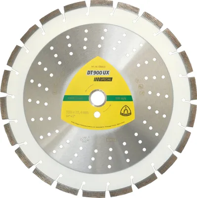 Produktbild von Klingspor DT 900 UX Diamanttrennscheiben, 300 x 2,8 x 20 mm 20 Segmente 40 x 2,8 x 12 mm, Standardverzahnung