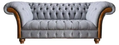 Produktbild von Luxus Modern Dreisitzer Sofa Couch Wohnzimmer Chesterfield Textil Möbel