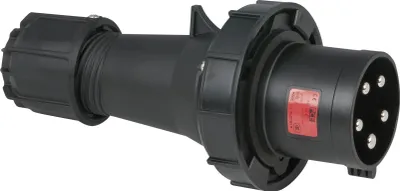 Image de PCE CEE 63 A/400 V 5-pin Plug male noir - IP67