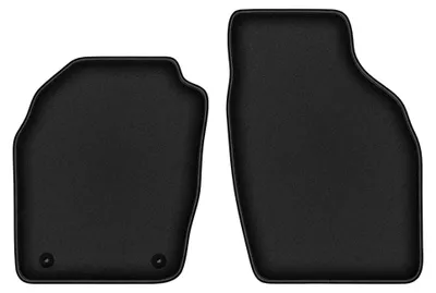 Immagine prodotto di Tappetini anteriori in moquette per Suzuki Wagon R+ 1998-2010 (hatchback) – 2 pezzi, neri, su misura – Wielganizator DURBAN