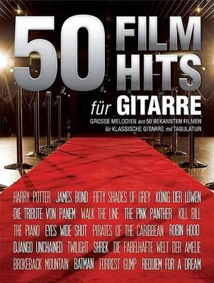 Produktbild von 50 Filmhits für Gitarre