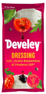 Zdjęcie produktu dla Develey Balsamic Salad Dressing Sos sałatkowy z owocową nutą 75ml