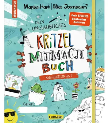 Immagine prodotto di #buch4you: Dein unglaubliches Kritzel-Mitmach-Buch