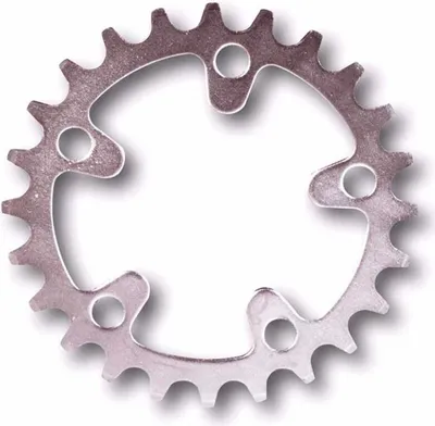 Obrázok produktu pre Stronglight Shimano Adaptable Steel 74 Bcd Chainring Silver 24t Silver 24t