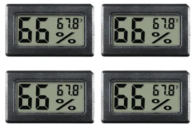Mini Thermometer Hygrometer LCD °F für Innenräume