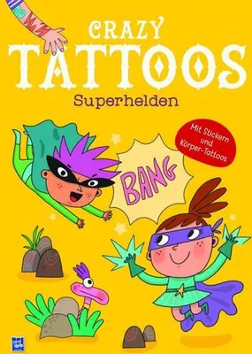 Produktbild von Crazy Tattoos - Superhelden