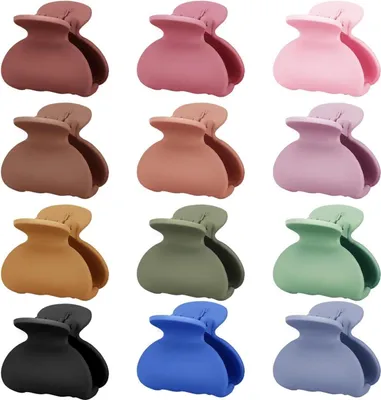 Image de Pinces à cheveux Femme Petite pince à cheveux Antidérapante 12 pièces