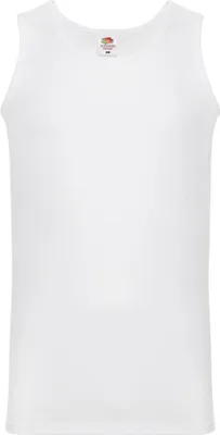 Image de Fruit of the Loom - Top "Valueweight" pour homme - Athlétique RW9932 (XL) (Blanc)
