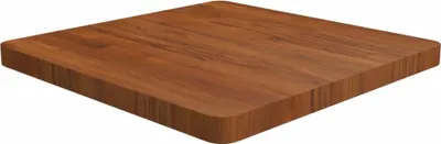 Produktbild von Tischplatte Quadratisch Dunkelbraun 60x60x4cm Behandelte Eiche