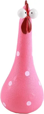 Produktbild von Lebensgroßes Handgemaltes Gartenbild - 23x11x11 cm - Rosa