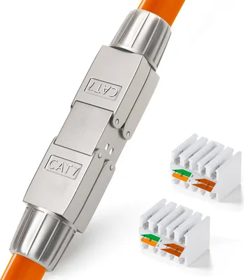 Produktbild von HB-Digital Netzwerkkabel Verbinder CAT 7 LSA Anschluss werkzeuglos 5857