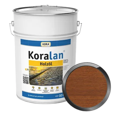 Produktbild von KORA Koralan Holzöl 10 Liter Bangkirai