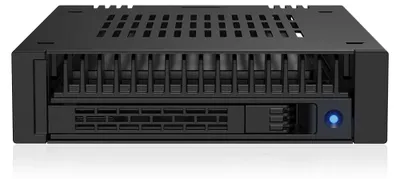 Produktbild von ICY DOCK Express Cage SingleBay 15mm U.2/U.3 SSD für 3,5'' Floppy Schacht