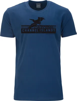 Produktbild von Übergrößen T-Shirt Channel Island schwarz AHORN SPORTSWEAR alpine blue 5XL