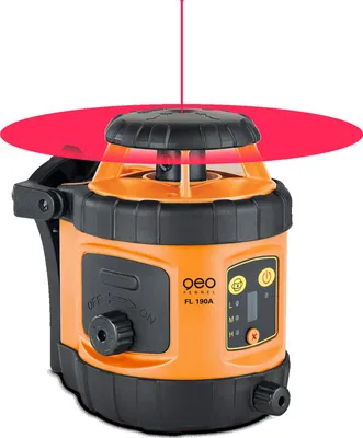 Obrázok produktu pre geo-Fennel Set Rotationslaser FL 190A incl. Baustativ und Nivellierlatte