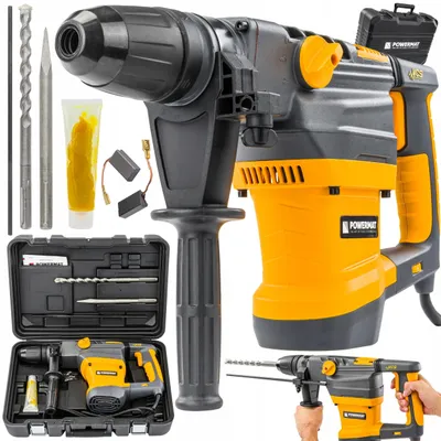 Obrázok produktu pre SDS-Max príklepový kladivo 2800 W, 18 J, s reguláciou otáčok, antivibračnou technológiou, v kufríku