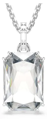 Produktbild von Swarovski Millenia Anhänger, Rhodinierte Damenhalskette mit Klarem Kristalleleme