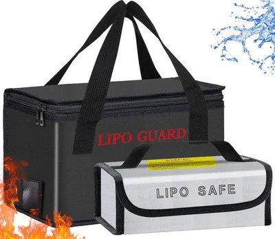 Zdjęcie produktu dla Etui na baterie z podwójną ochroną – na 2 baterie, etui do ładowania i przechowywania
