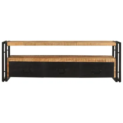 Immagine prodotto di Mobile Porta TV 120x30x40 cm in Legno Massello di Mango