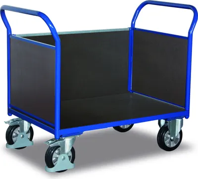 Produktbild von Variofit Dreiwandwagen mit Siebdruckplatte in 4 Größen, Ladefläche:1995x765 mm