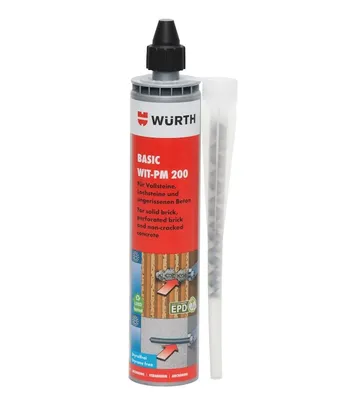 Produktbild von Würth 5918242300 Injektionsmörtel WIT-PM 200 - Kartuschenmörtel 300ml - VPE 1 Stück