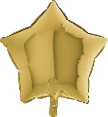 Zdjęcie produktu dla Balon Foliowy - Gwiazda Złota 46 cm Grabo