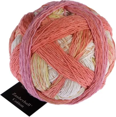 Produktbild von Schoppel Zauberball Baumwolle,100g/420m 100%Baumwolle NS 2-3 2441 Baumwolle Frühlingsanfang