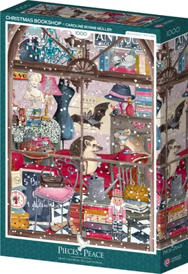 Image de Librairie de Noël – Puzzle 1000 pièces