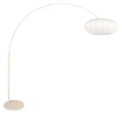 Immagine prodotto di Steinhauer - lampada da terra - Sparkled Light - beige bianco - metallo tessuto - lampada ad arco - E27 - 4318CR