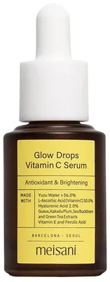 Imagen del producto de Sérum facial Meisani Glow Drops con vitamina C, 15 ml