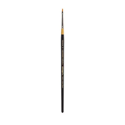 Immagine prodotto di Kingart originale oro 9515 pennello taklon dorato a punta filbert 0