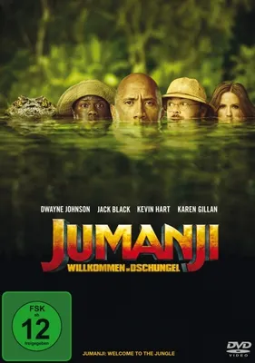 Produktbild von PLAION Jumanji: Willkommen im Dschungel, Film, DVD, Deutsch, Englisch, Französisch, Russisch, 114 min, JUMANJI: Welcome to the Jungle, Abenteuer