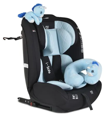Produktbild von Moni Isafe i-Size Autokindersitz Blau 76-150 cm 111003