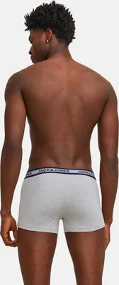Produktbild von Jack & Jones 10er-Pack Kurze Bozershorts, Boxershorts, Boxer-Unterhose, Erwachsener, Männlich, Schwarz, Burgund, Graphit, Grün, Grau, Einfarbig
