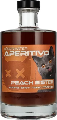 Produktbild von BÖSER KATER Aperitivo Peach Eistee 15% Vol. 0,5l
