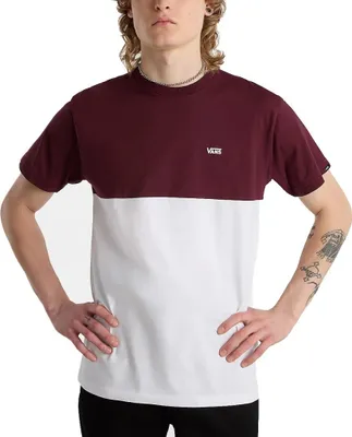 Produktbild von VANS COLORBLOCK TEE Burgunder