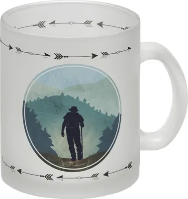 Produktbild von Mir reicht's ich geh wandern Glas Tasse