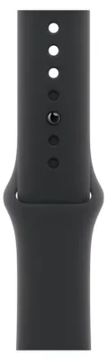 Productafbeelding van 46 mm zwarte sportband - maat S/M