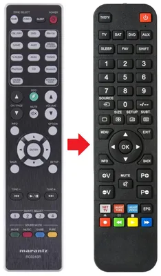 Fernbedienung passend für MARANTZ 30701016800AD | NR1605 | SR5009
